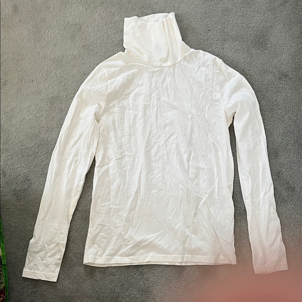 J.Crew Tissue Turtleneck Long Sleeve Top